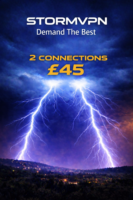 £45 2 Connections VPN (fastest server)