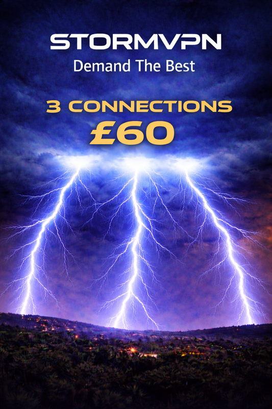 £60 3 Connections VPN (fastest server)