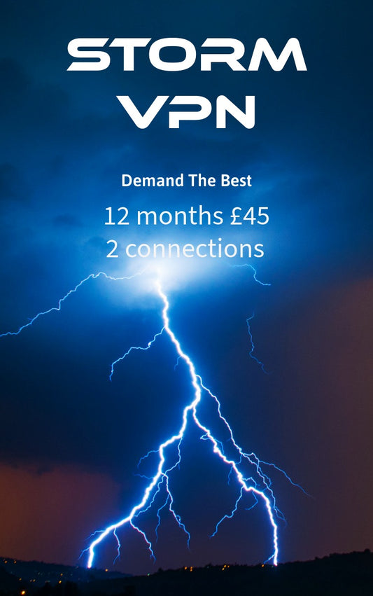 £45 2 Connections VPN (fastest server)